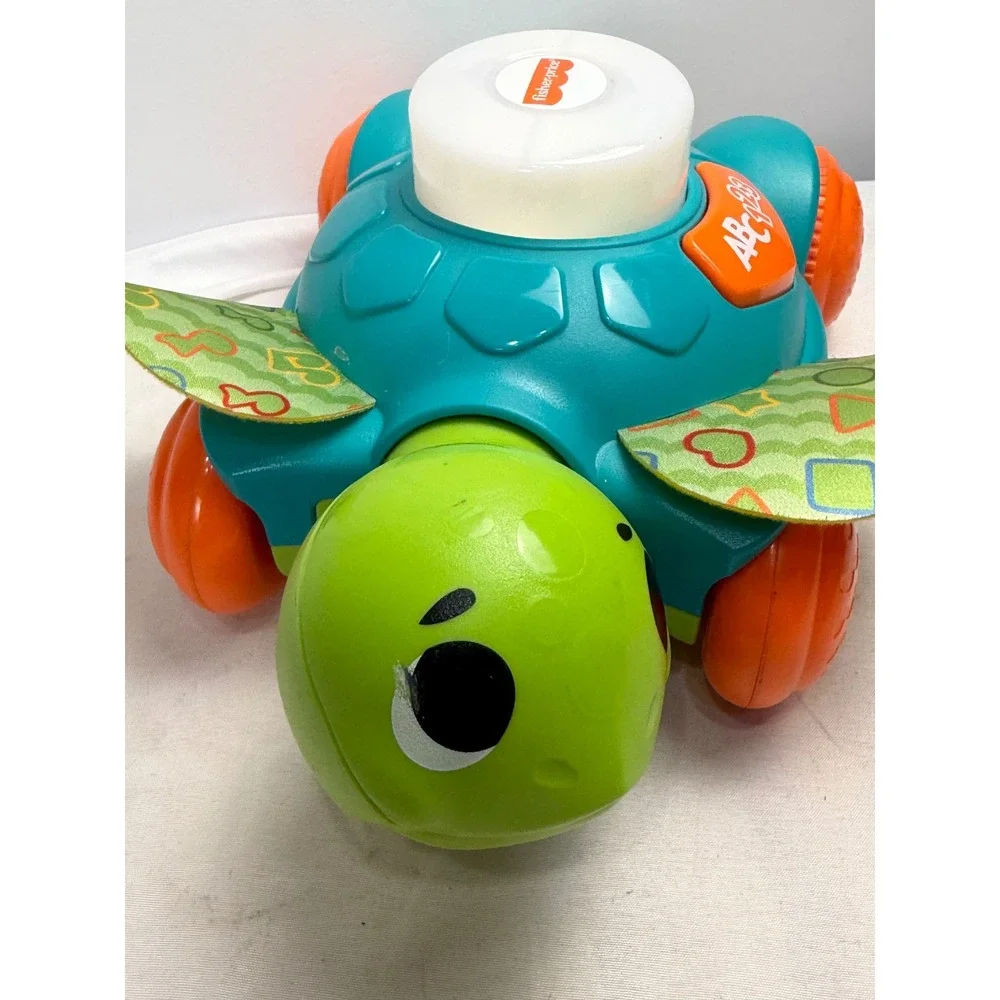Fisher-Price Linkimals 1-2-3 Crawl with Me Turtle Musical Learning Toy GMX51